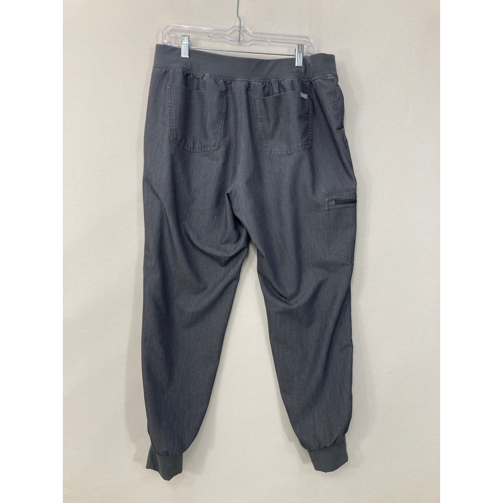 Figs Womens Scrub Set XL Grey Technical Collection Joggers and Quarter Zip Top - Picture 7 of 9